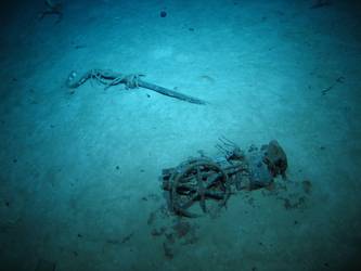 Helm, possibly from ship's pinnace boat